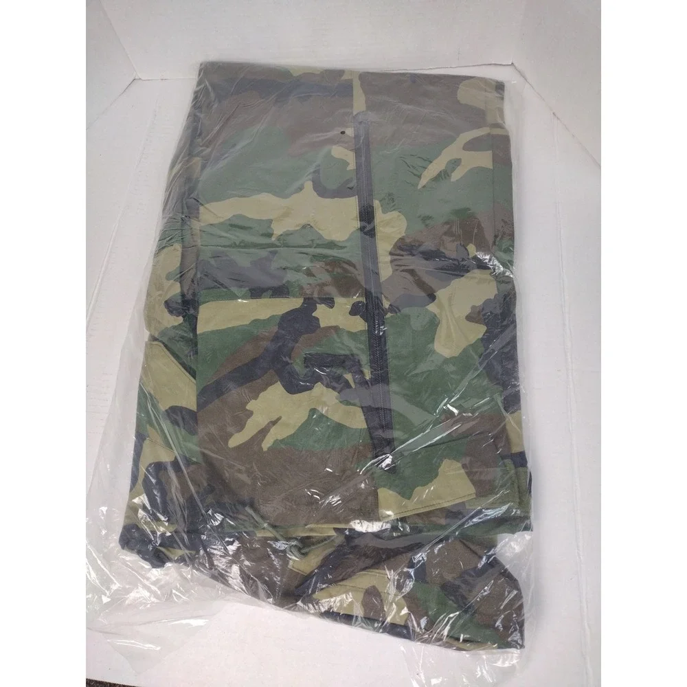 Vtg 90s USGI US Military Gore Seam Woodland Camo Cold Weather Trouser Large Long